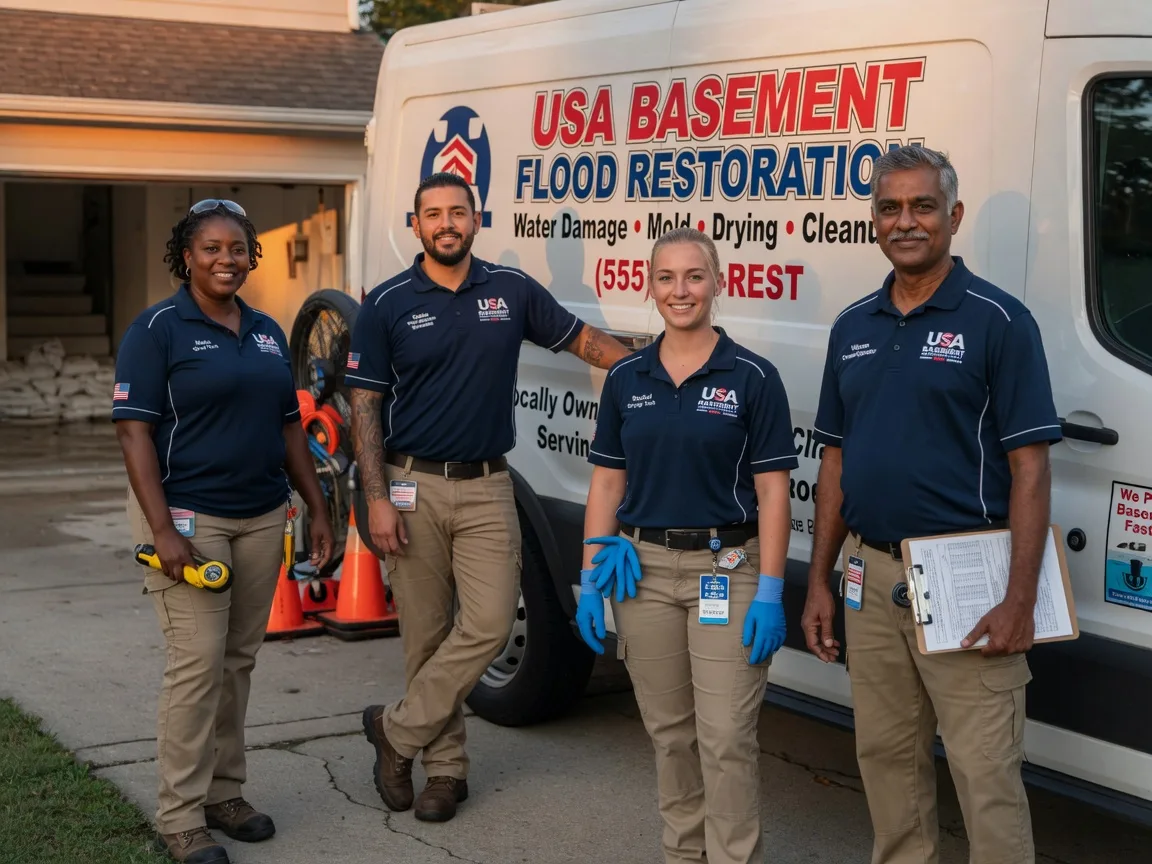 Basement Flood Cleanup company in Whitakers, NC