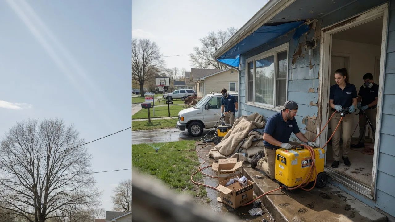 Basement Flood Cleanup in Whitakers, NC near me